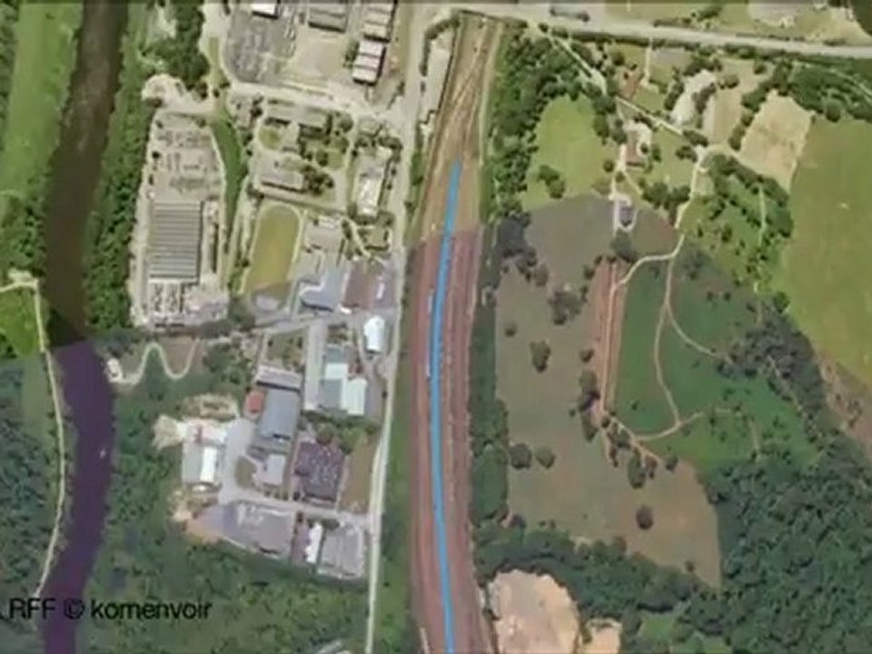 Le projet de LGV Poitiers Limoges : l'arrivée virtuelle aux Bénédictins