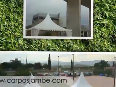 Alquiler carpas jaima. Carpas plegables Barcelona