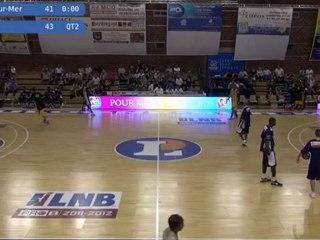 LNB - Playoff 1/4 de Finale Retour 2012 : Boulogne/Mer Vs. Boulazac
