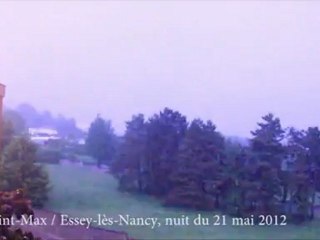 Orage Nancy 21 mai 2012