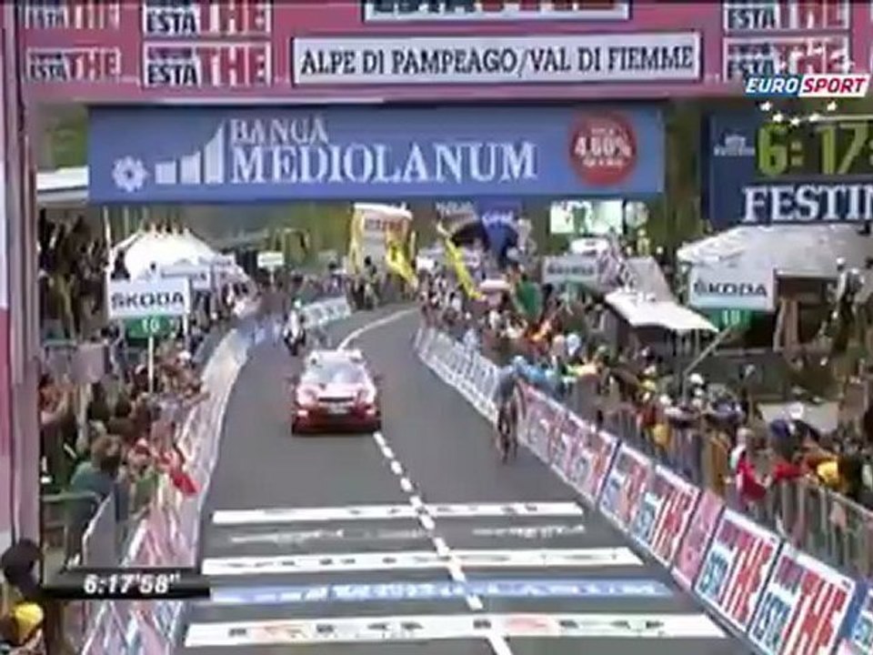 Giro - stage 20 finish