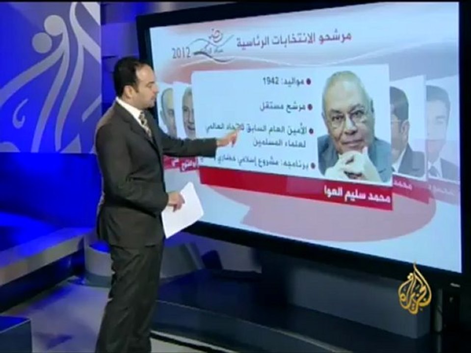 نبذه عن مرشحي الرئاسة المصرية