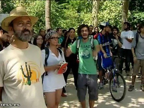 Protestas ante los príncipes, Wert y la infanta Elena