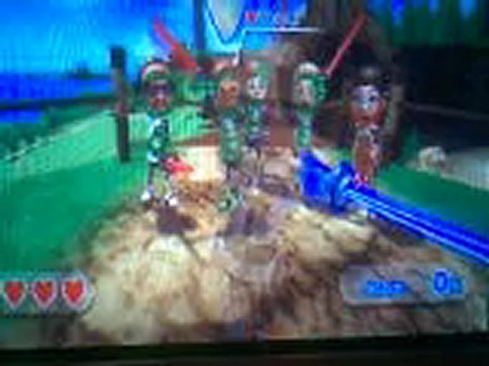 Wii Sports Resort : Sabre : Seul contre tous : Stage 1 : Pont de jour (Français)