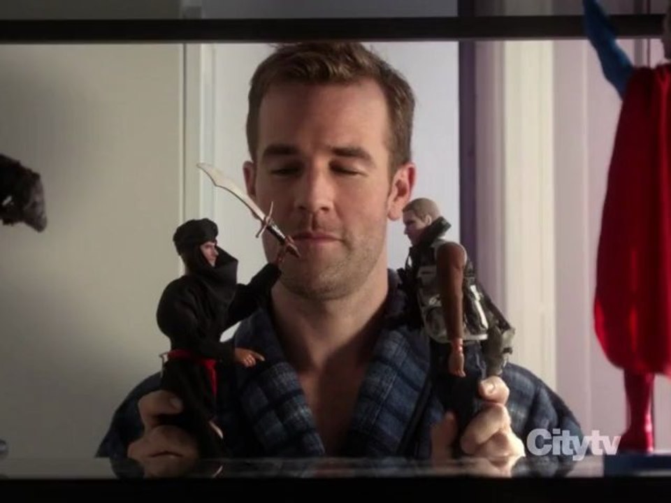 James Van Der Beek action figures on Don't Trust the Bitch in Apartment 23