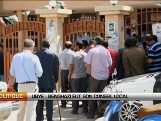 LIBYE  Benghazi elit son conseil local