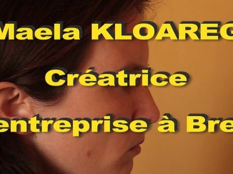 Jean-Luc Bleunven - Le soutien du jour : Maela Kloareg, créatrice d'entreprise à Brest