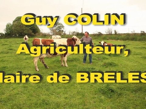Jean-Luc Bleunven - Le soutien du jour : Guy Colin, Maire de Brélès