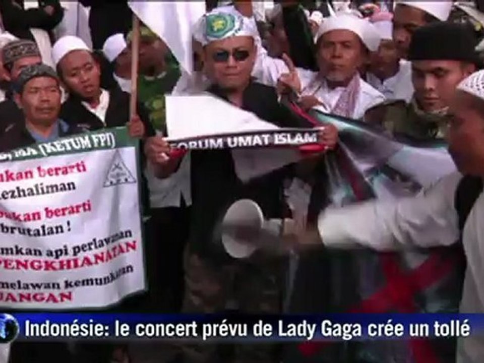 Jakarta mobilisée contre le concert de Lady Gaga