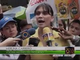 Amas de casa protestan contra el desabastecimiento de productos básicos en Táchira