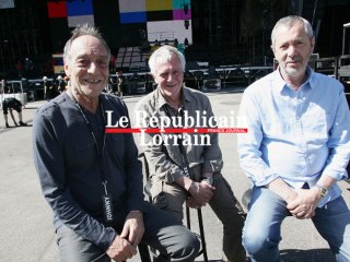 Johnny Hallyday et ses trois mousquetaires