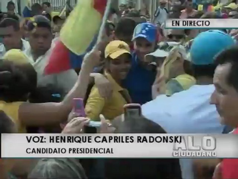 Capriles se pronuncia contra la violencia hacia periodistas del SNMP