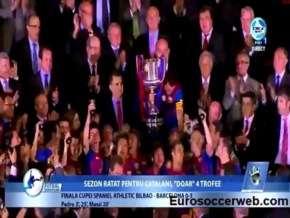 Barcelona Lifts Final Trophy Under Pep Guardiola
