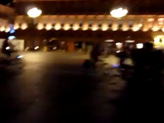 Arrivée de la Balade Nocturne au Capitole à Toulouse - 25 Mai 2012 - Guilland