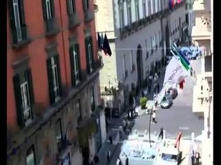 Napoli - Via Verdi, nuovo arredo urbano (25.05.12)