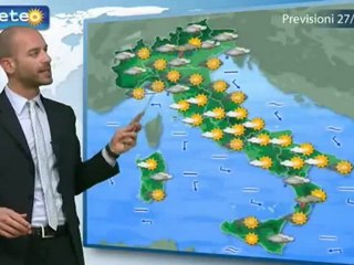 Meteo Italia 27/05/2012 - Previsioni by ilMeteo.it