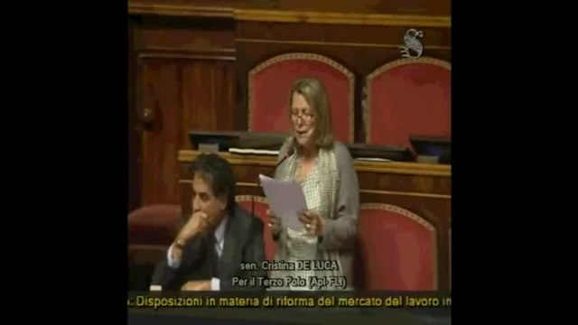 De Luca - Lavoro - «Riforma passo avanti. La strada è giusta» (25.05.12)