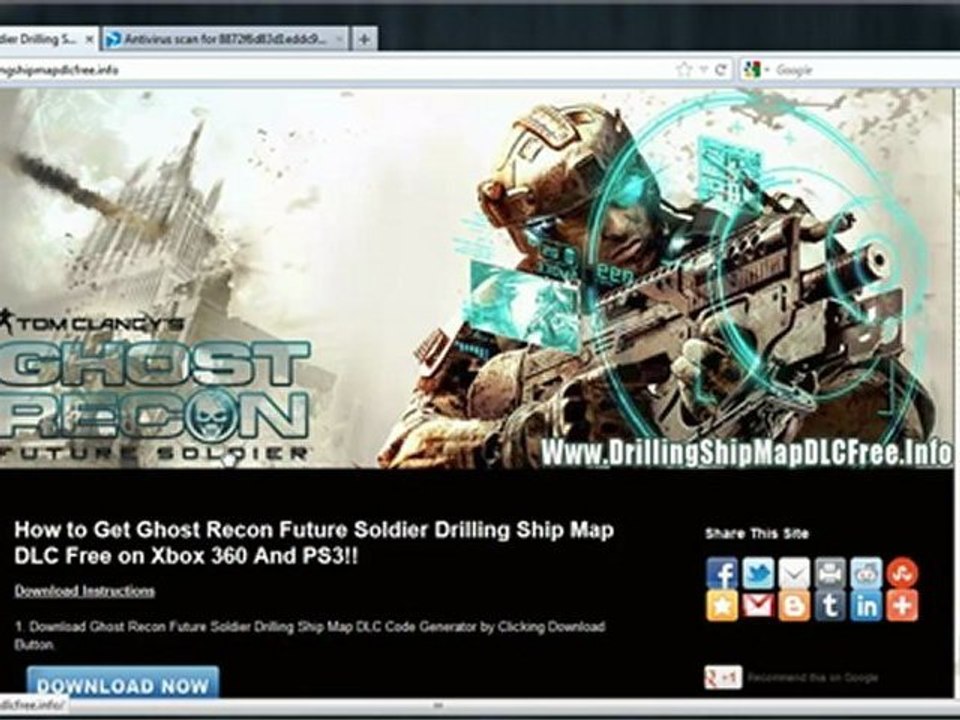 Get Free Ghost Recon Future Soldier Drilling Ship Co-Op Map DLC