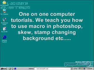 Business Adobe Photoshop _ Pagemaker Tutorial for making page