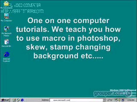 Business Adobe Photoshop _ Pagemaker Tutorial for making page