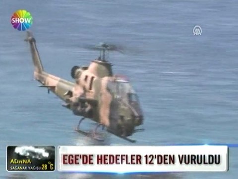 Ege'de hedefler 12'den vuruldu - 25 mayıs 2012