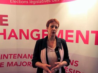 Christine Janodet soutient Laurent Cathala
