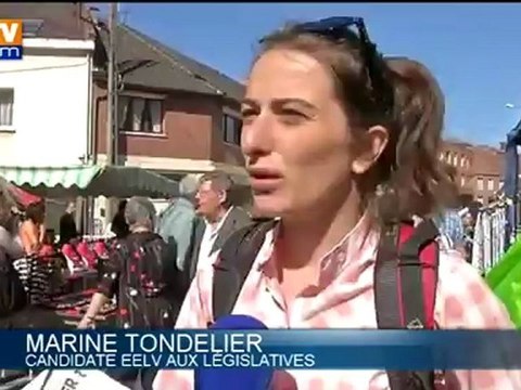 Mélenchon et Le Pen se livrent une bataille sans merci à Hénin-Beaumont