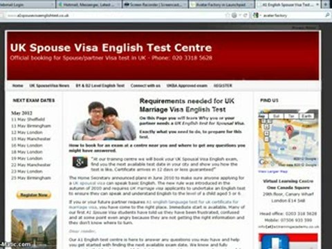 A1 Spouse Visa test, UK Marriage Visa English Test Centre