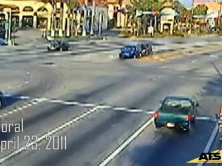 accidents au feu rouge