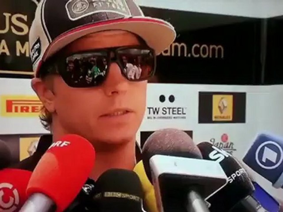 Monaco 2012 Kimi Räikkönen Wednesday Interview