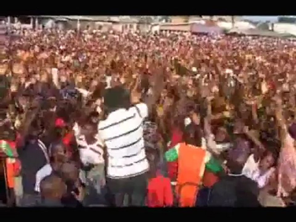 Première apparution publique de Charles Blé Goudé