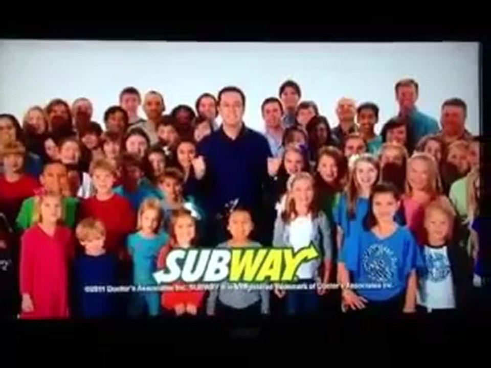 Subway Commercial 2012 - Get free gift card $100