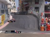 Formula 1 Monaco 2012 Qualifying Crash Vergne