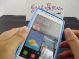 Soft TPU Skin Case for Samsung Galaxy S II S2 i9100 - Blue
