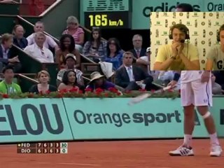 Samedi 26 mai 2012 - Federer vs Djokovic - Florian & Louis
