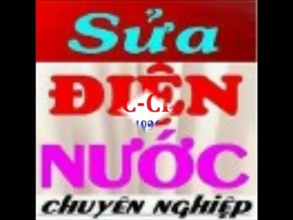 CHUYÊN SỬA CHỮA ĐIỆN NƯỚC TẠI TPHCM. CALL 0912655679