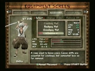 CGRundertow SAMURAI WESTERN for PlayStation 2 Video Game Review