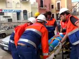 Esercitazione di Protezione Civile ad Andria: vittime ferite bloccate in case invase da acqua