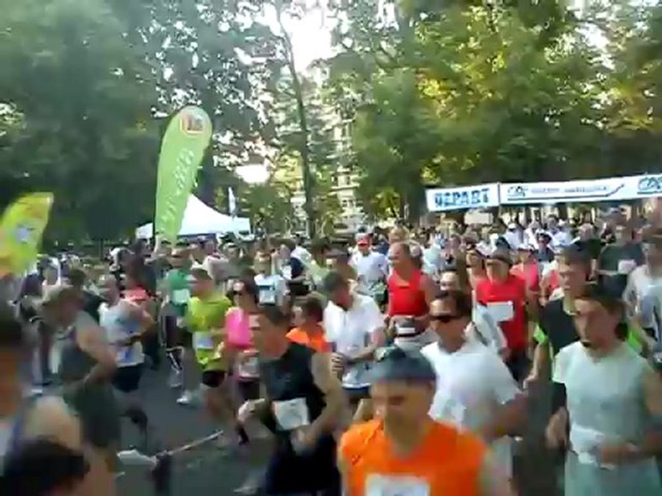 départ Foulées de Nevers 2012