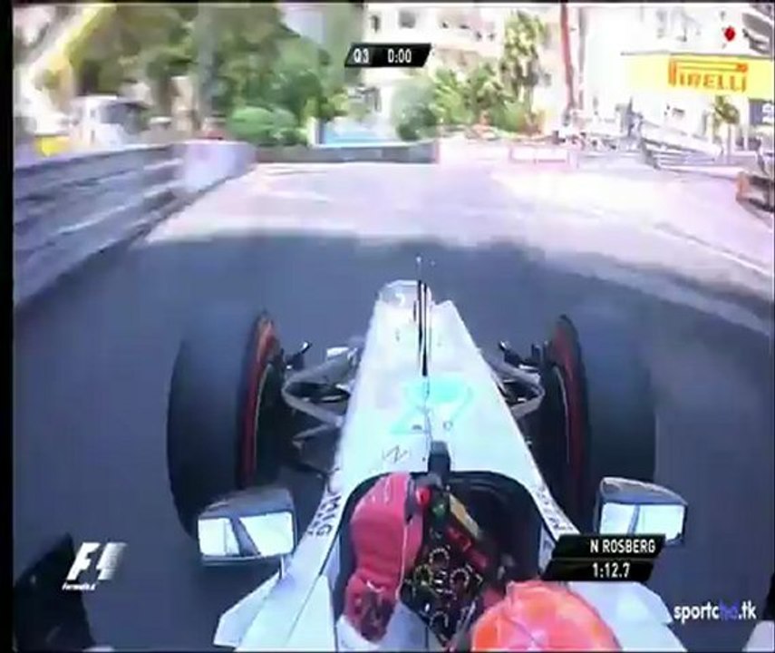 Schumacher Pole Monaco 2012