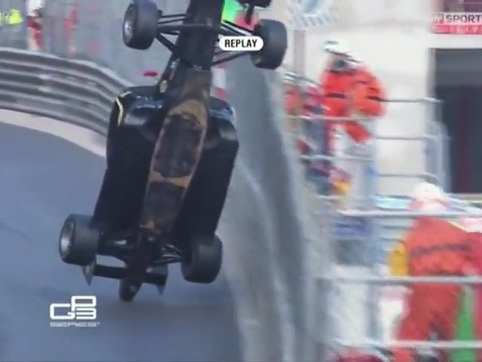 GP3 Monaco 2012 Race 2 Horror crash Daly