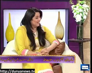 Azizi as Fashion Designer ZVS 24th May 2012