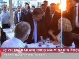 İçişleri Bakanı İdris Naim Şahin  Foça'da