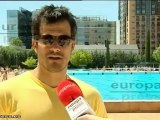 Abren las piscinas en Madrid con alta afluencia
