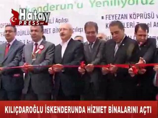 CHP LİDERİ KILIÇDAROĞLU İSKENDERUNDA