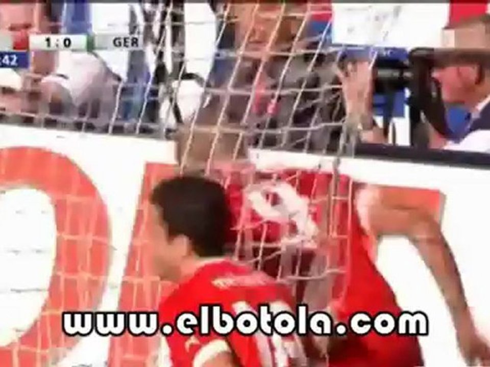هدف سويسرا الأول ضد ألمانيا