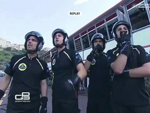 Conor and Daly Horror Crash 2012 GP3 Series in Monaco