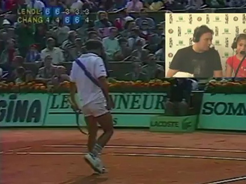 Samedi 26 mai 2012 - Chang vs Lendl - Michel & Inès