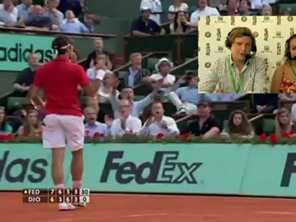 Samedi 26 mai 2012 - Federer vs Djokovic - Arthur & Atty