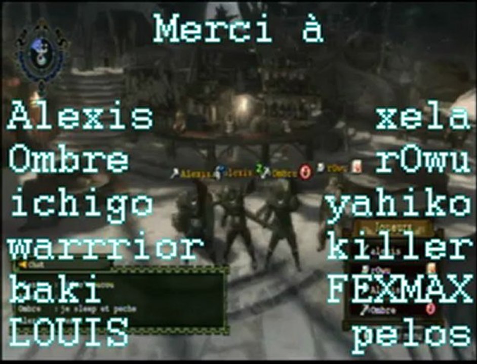 [MH3] Trailer de la team hunters of Toundra